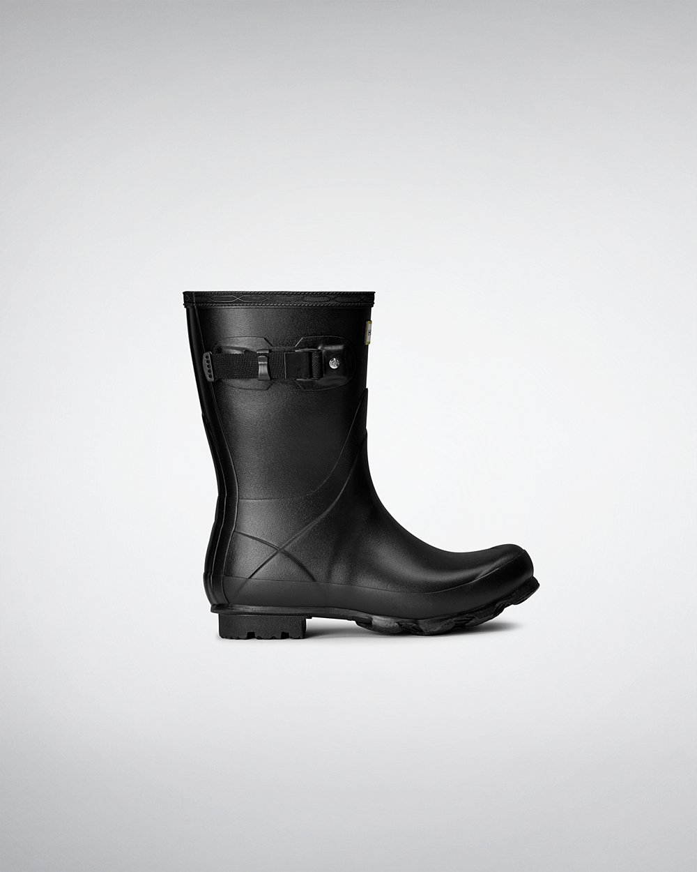 Hunter Norris Field Short Rain Boots - Online Shop Womens Black - BISETM293